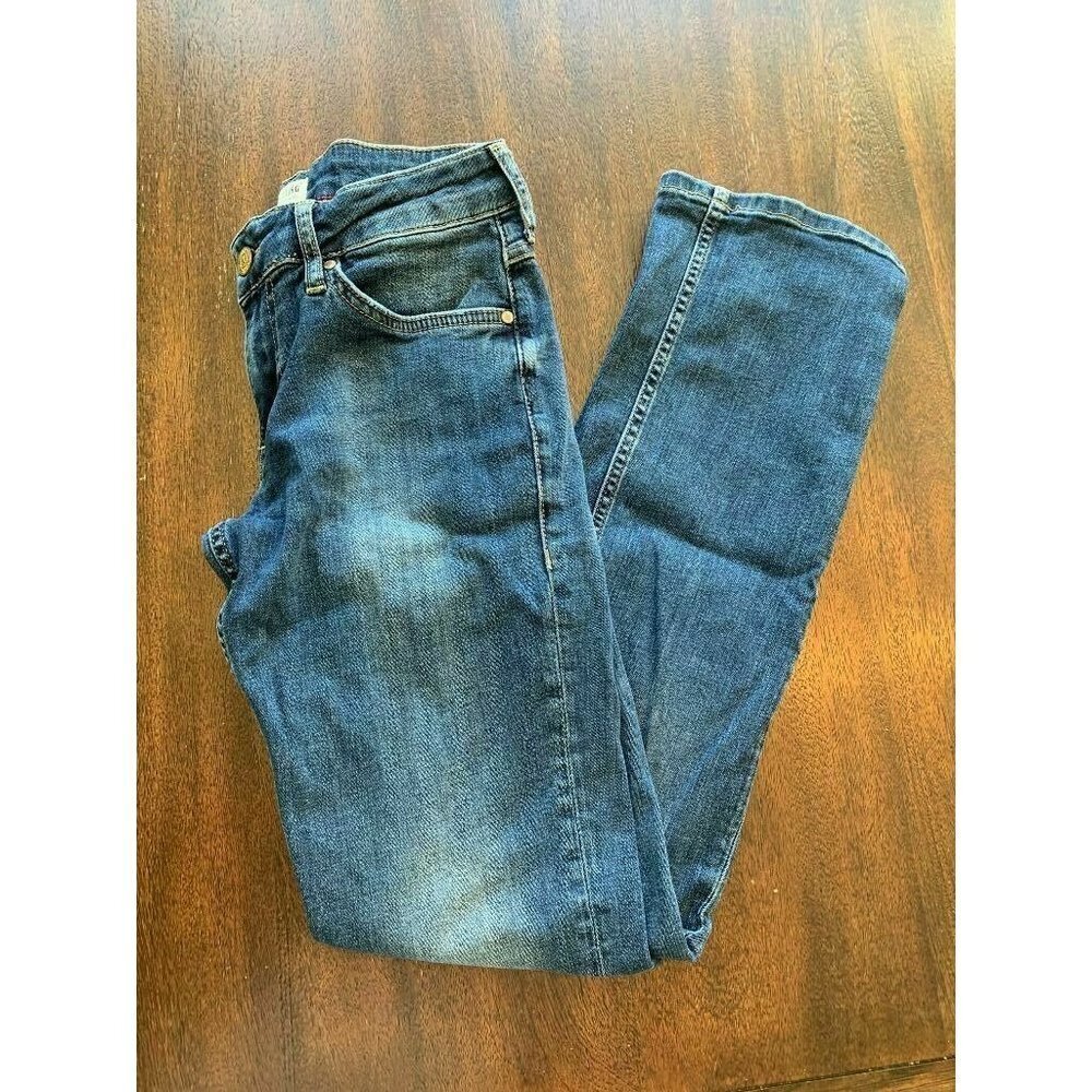 Mustang True Denim Sissy Straight Dark Blue Denim Jeans